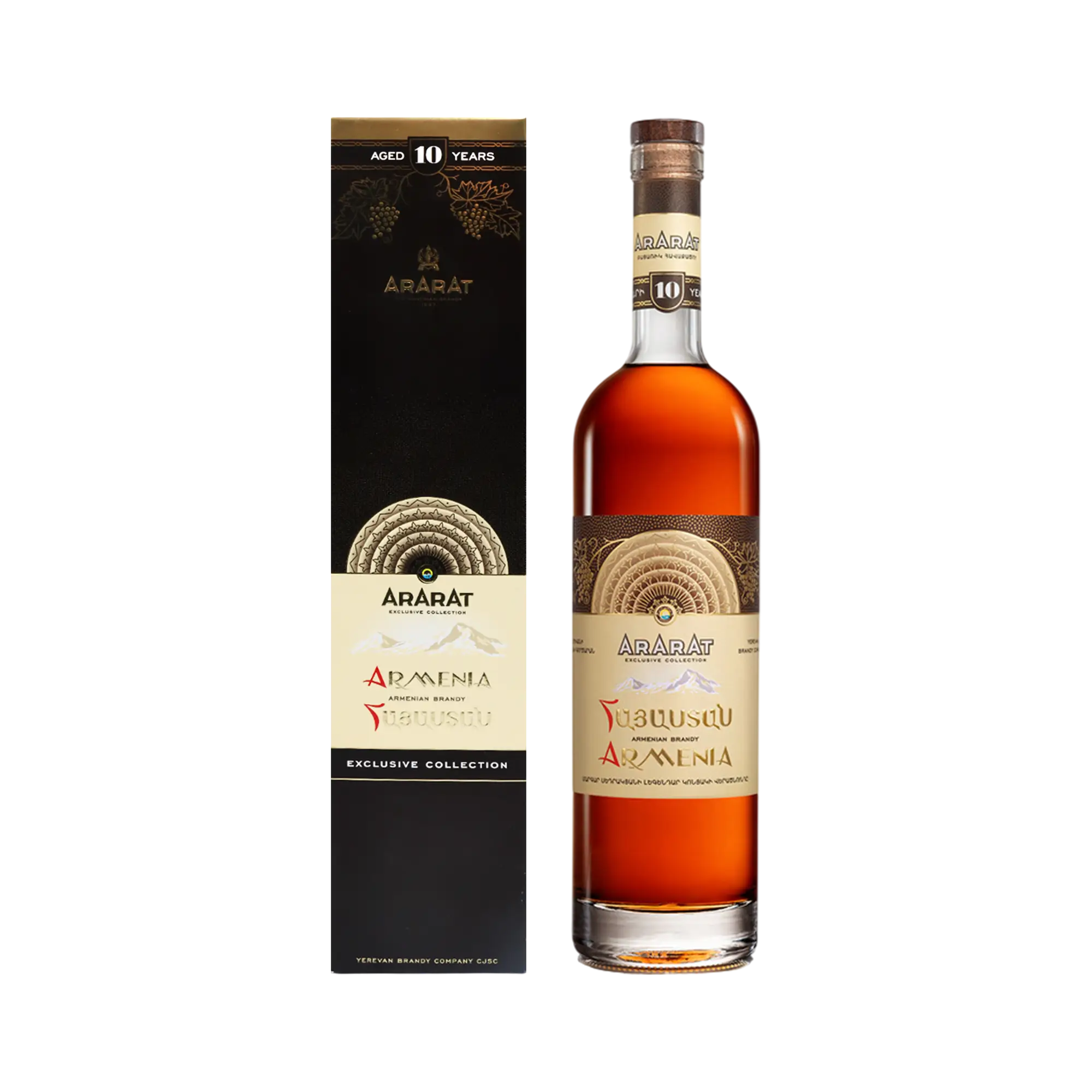 Коньяк Ararat Armenia 10л (кор) 0.7л