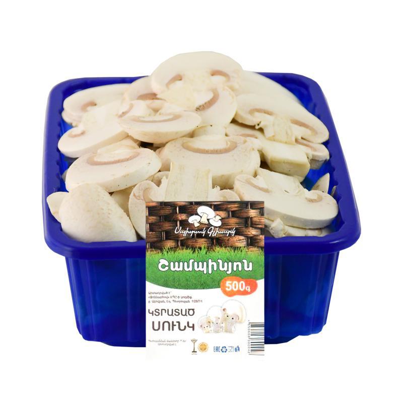Шампиньоны "Спитак Глхарк" рез. 500г