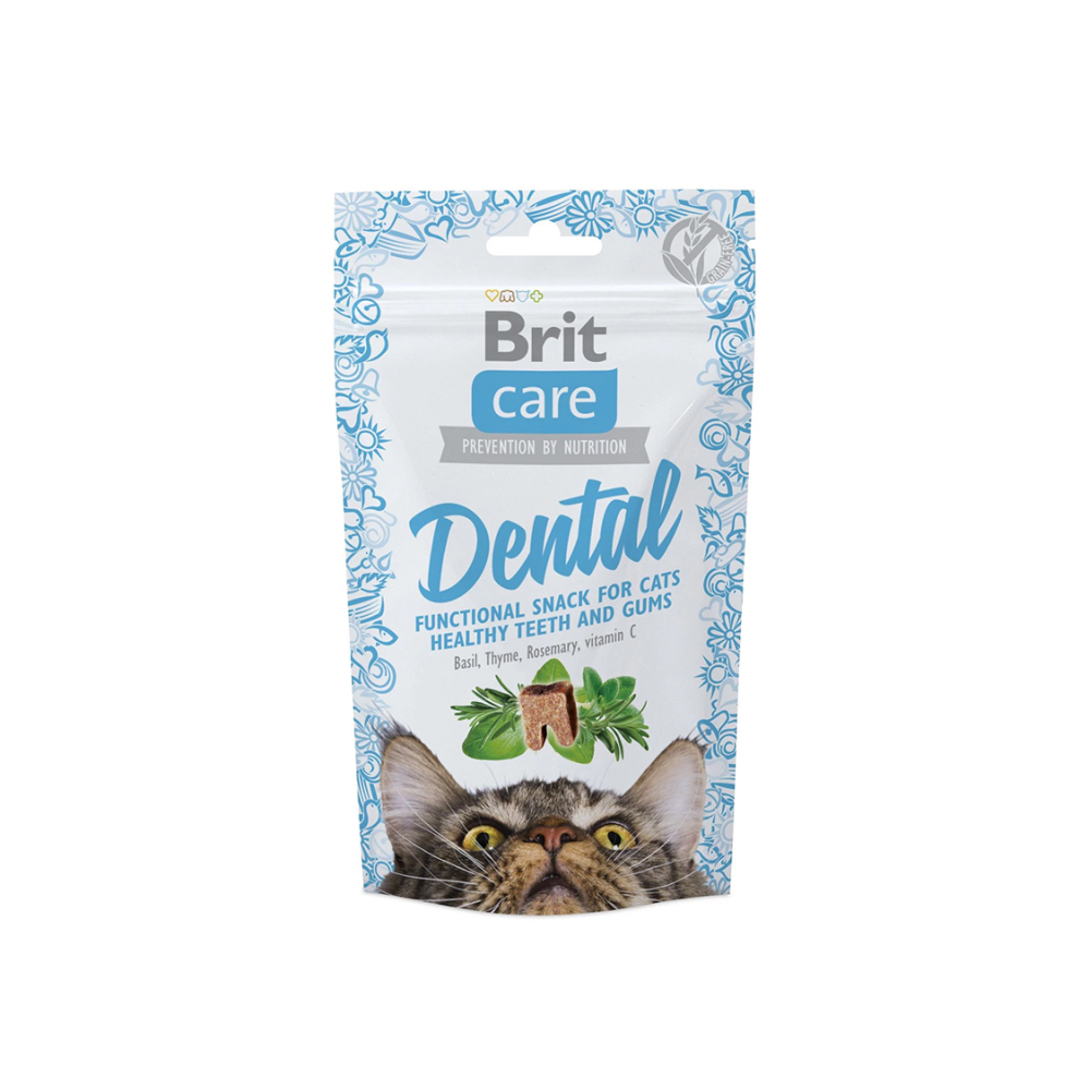 Brit Care Dental Indush կատվի համար նախատեսված քաղցրավենիք, 50 գ