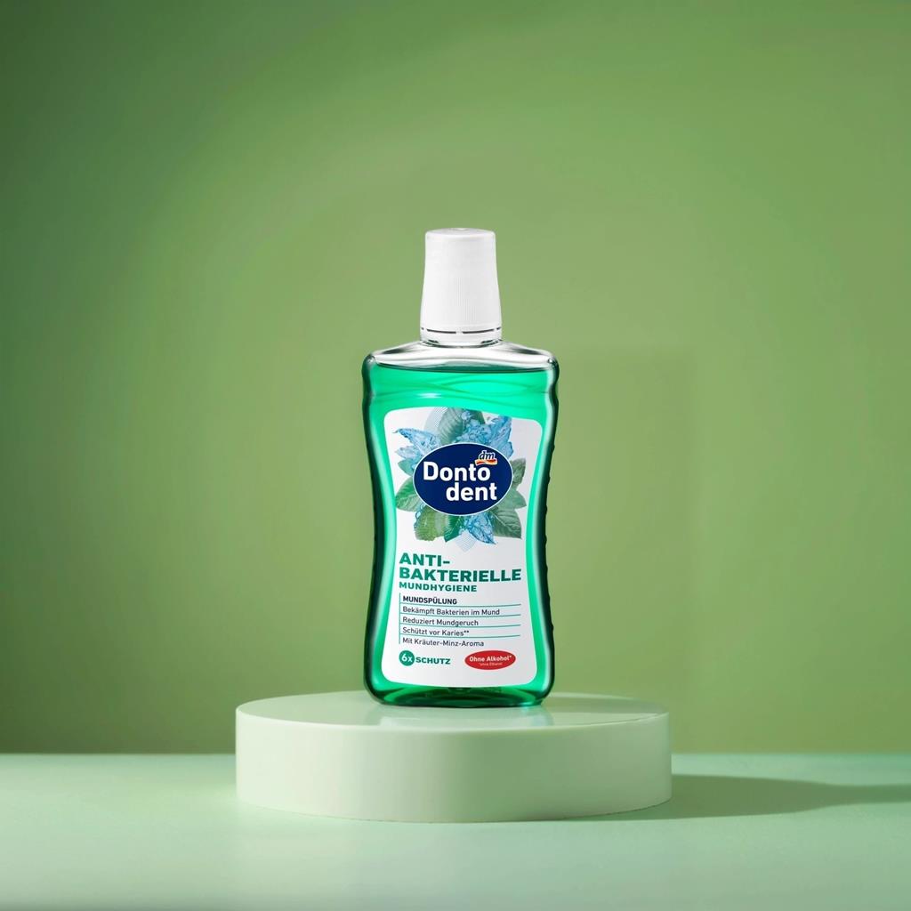 DONTODENT ANTI-BACTERIAL MOUTHWASH,  500ML
