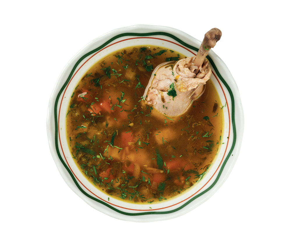 Հավով ապուր