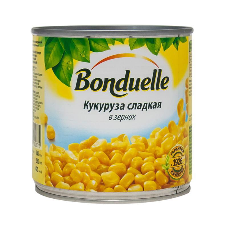 Եգիպտացորեն քաղցր «Բոնդյուել» 340գր