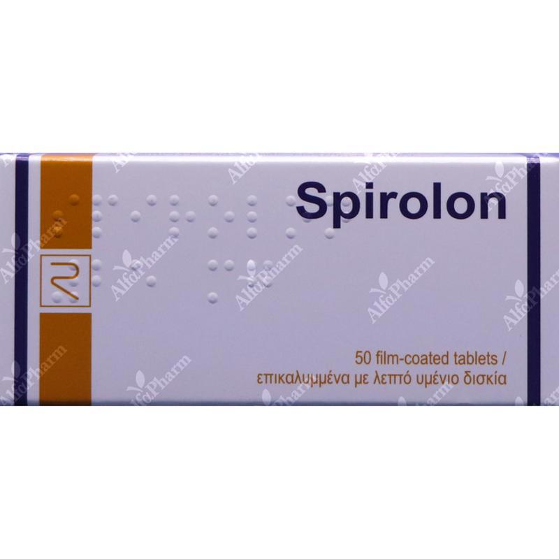 Spironol tablets 25mg x 50