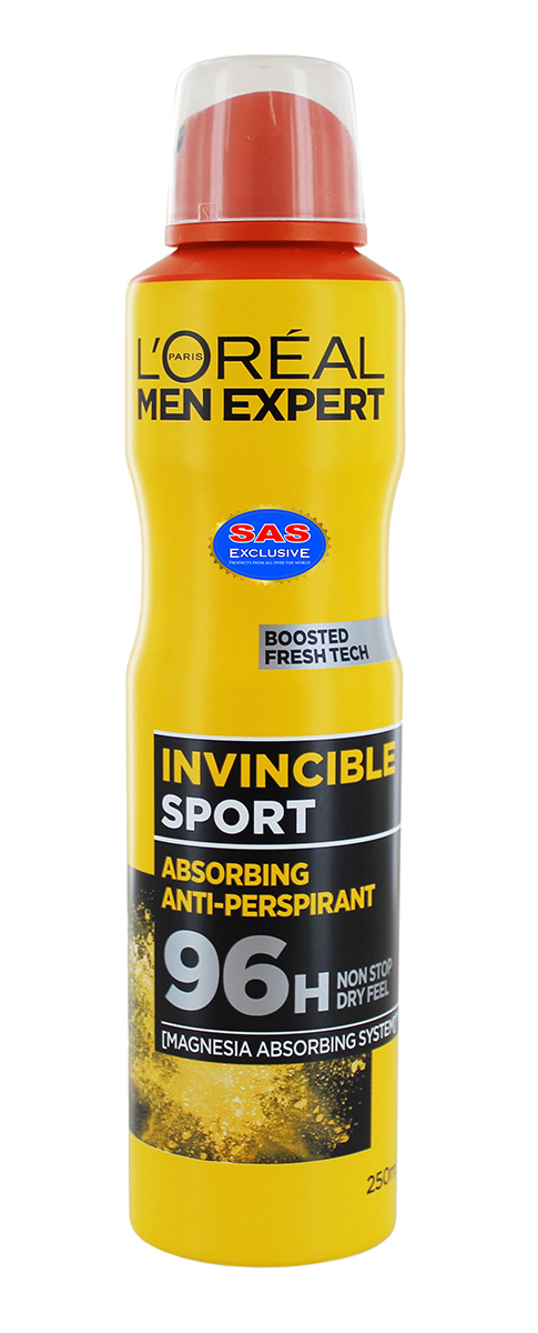 Antiperspirant - deodorant "L'Oreal Men Expert Invincible Sport"" 250ml