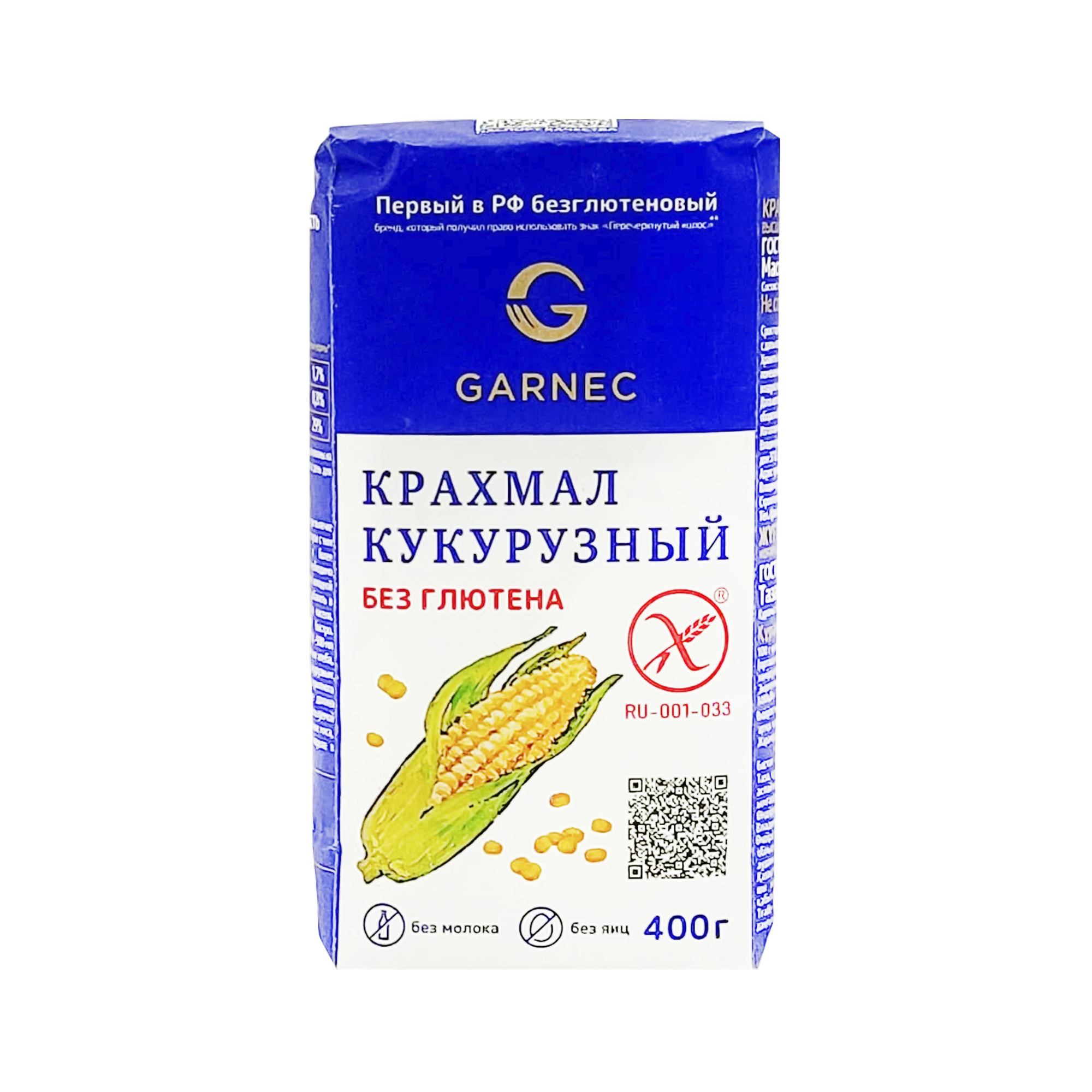 Крахмал кукурузный "Garnec" б/г 400г
