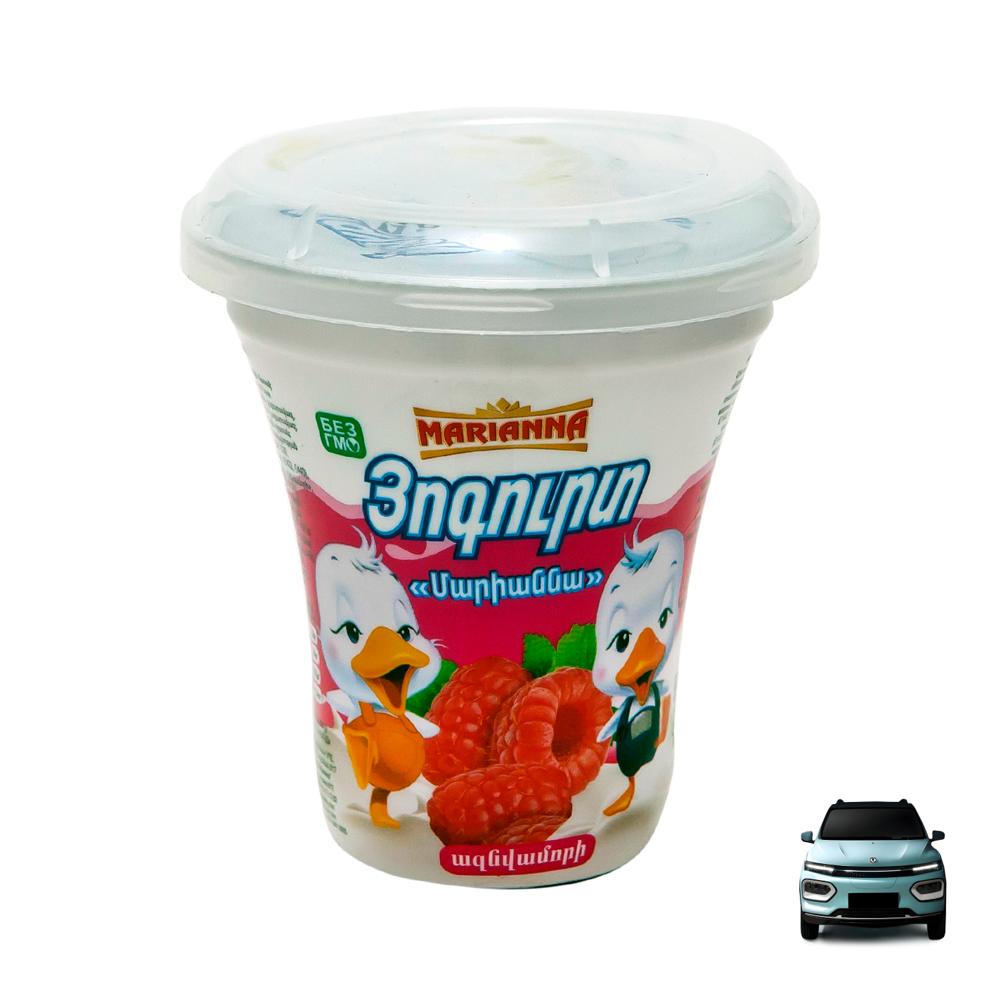 Yogurt "Marianna" raspberry 7% 115g