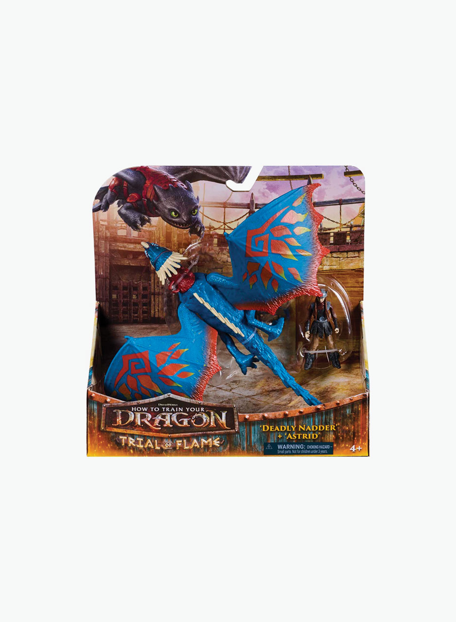 Spin Master Dreamworks Dragons Figure Assortment "Deadly Nadder and Astrid"