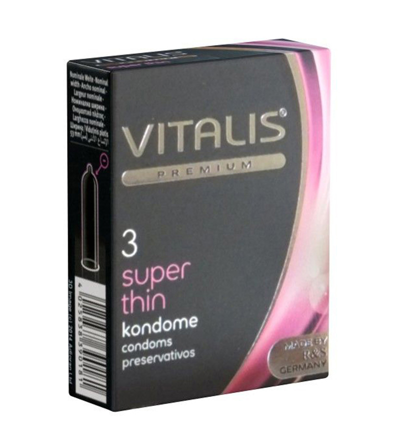 Condoms "Vitalis Super Thin" 3pcs