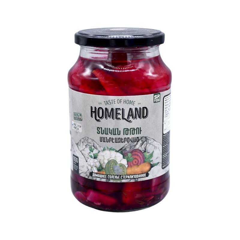 Բանջարեղենային թթու «Հոմլենդ» տնական 930գր