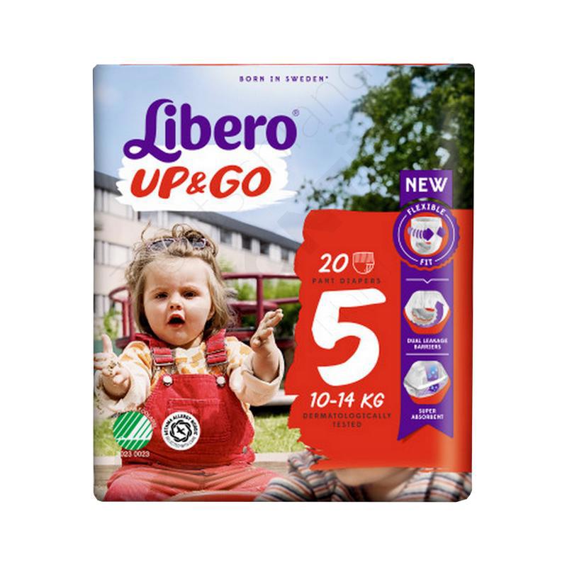 Diapers-pants "Libero" Up and Go 5 10-14kg 20pcs
