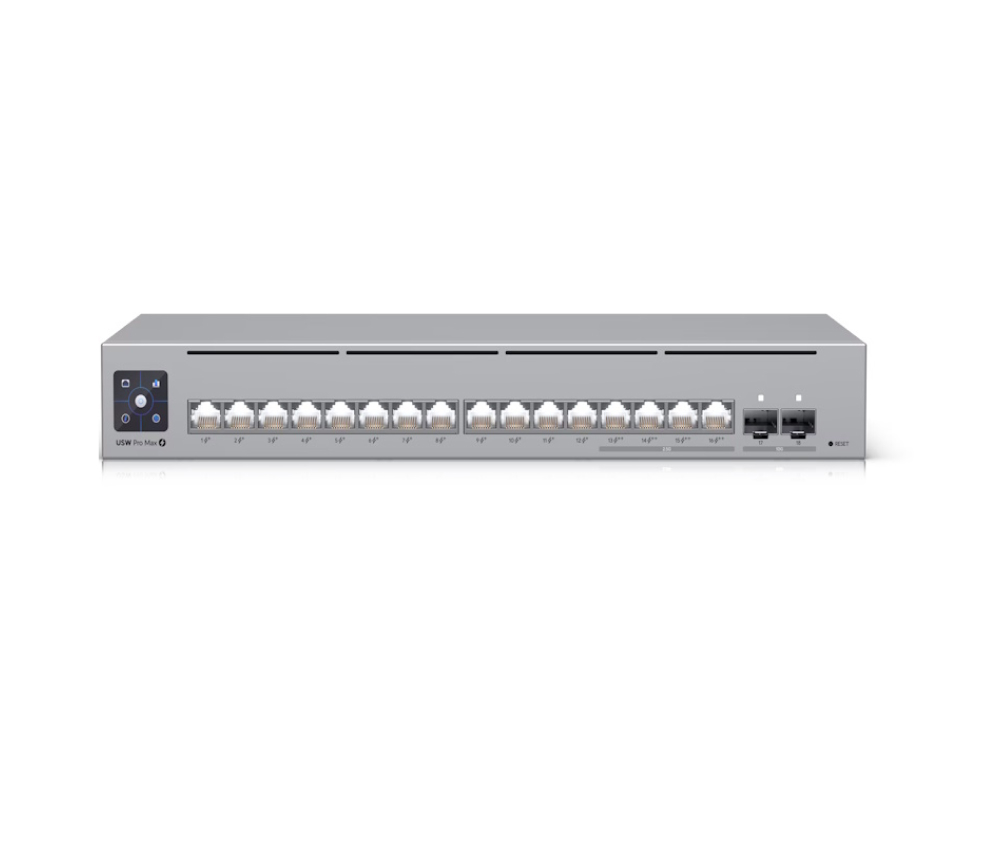 Ցանցային սվիչ Ubiquiti Pro Max 16 PoE (USW-Pro-Max-16-PoE)