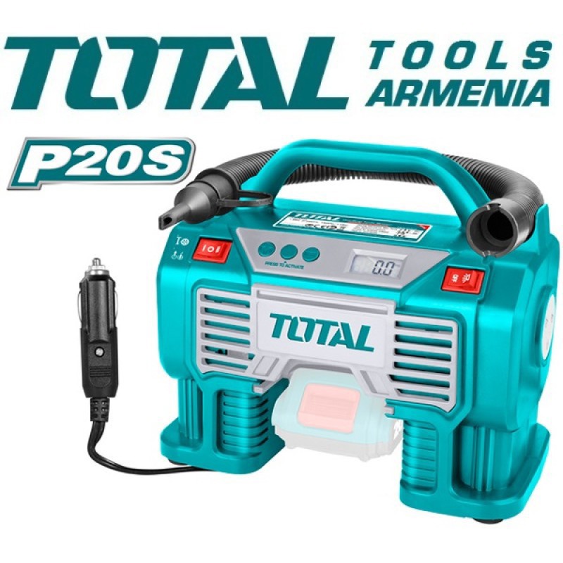 Մարտկոցային ավտոկոմպրեսոր 20 Վ