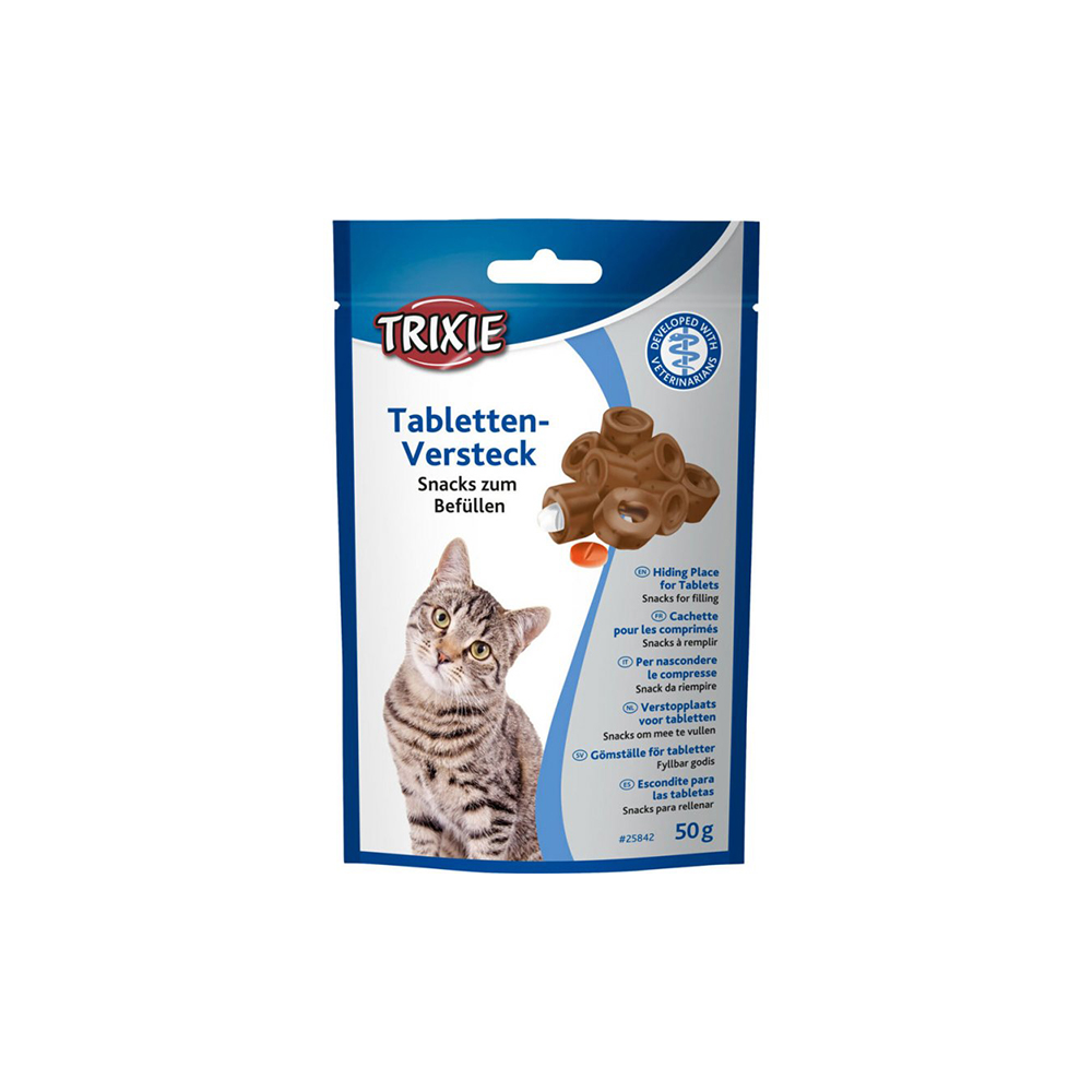 Trixie Tabletten-Versteck Cat Treats, 50 գ
