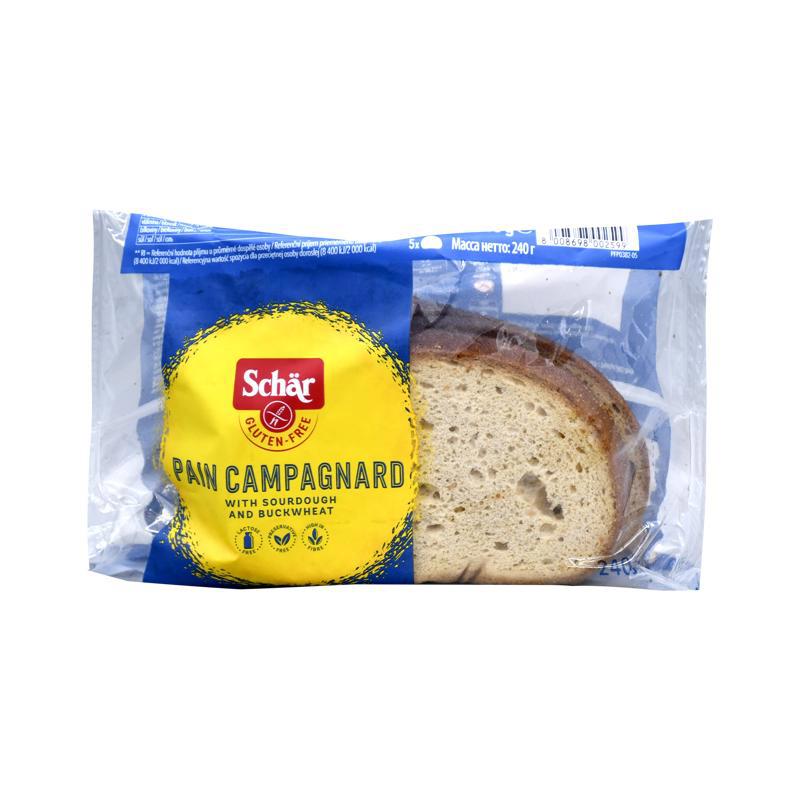 Հաց «Շար» Փեյն չամպագնարդ կտրատած, առանց գլյուտեն և լակտոզա 240գր