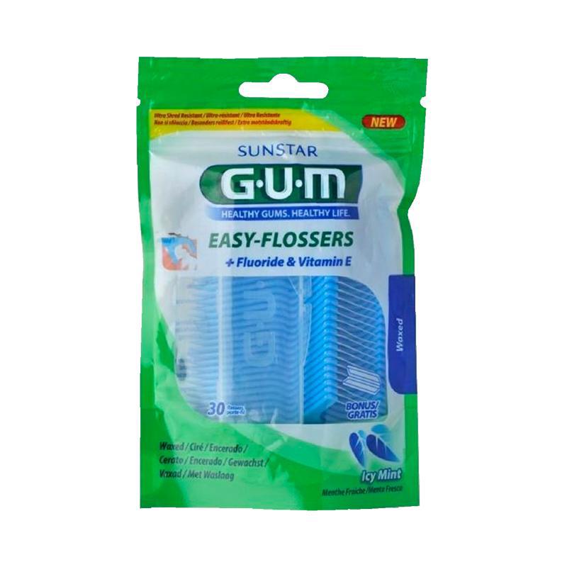 Зуб.палочки с нит.Gum Easy-Flossers 30шт