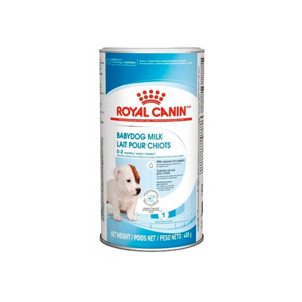 Royal Canin Babydog Milk (1-ին տարիքի կաթ) Կաթի փոխարինիչ 0-ից 2 ամսական լակոտների համար, 400 գ