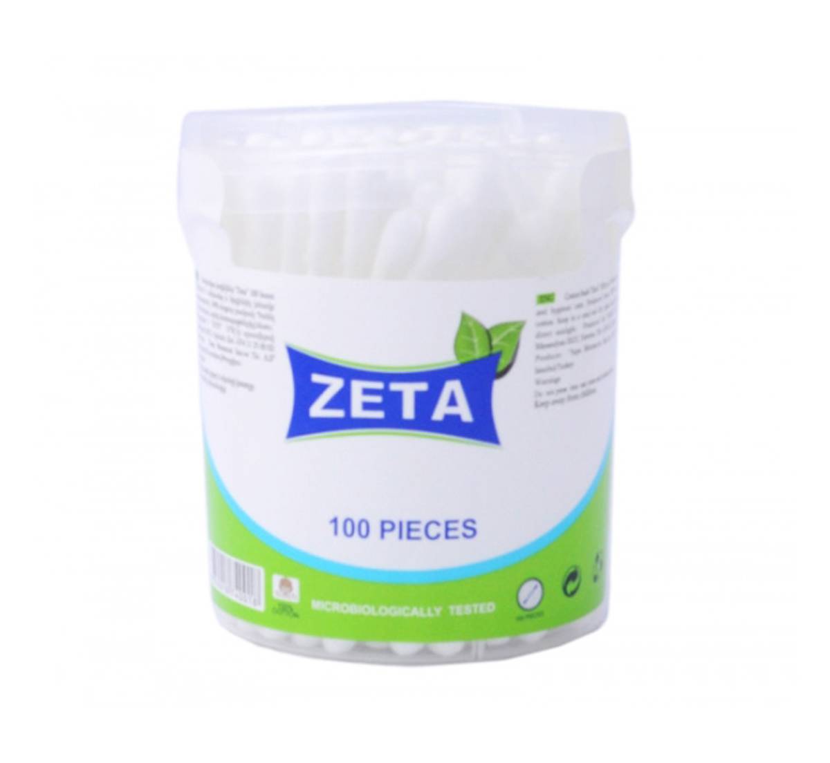 Ватные палочки "Zeta" 100 шт.