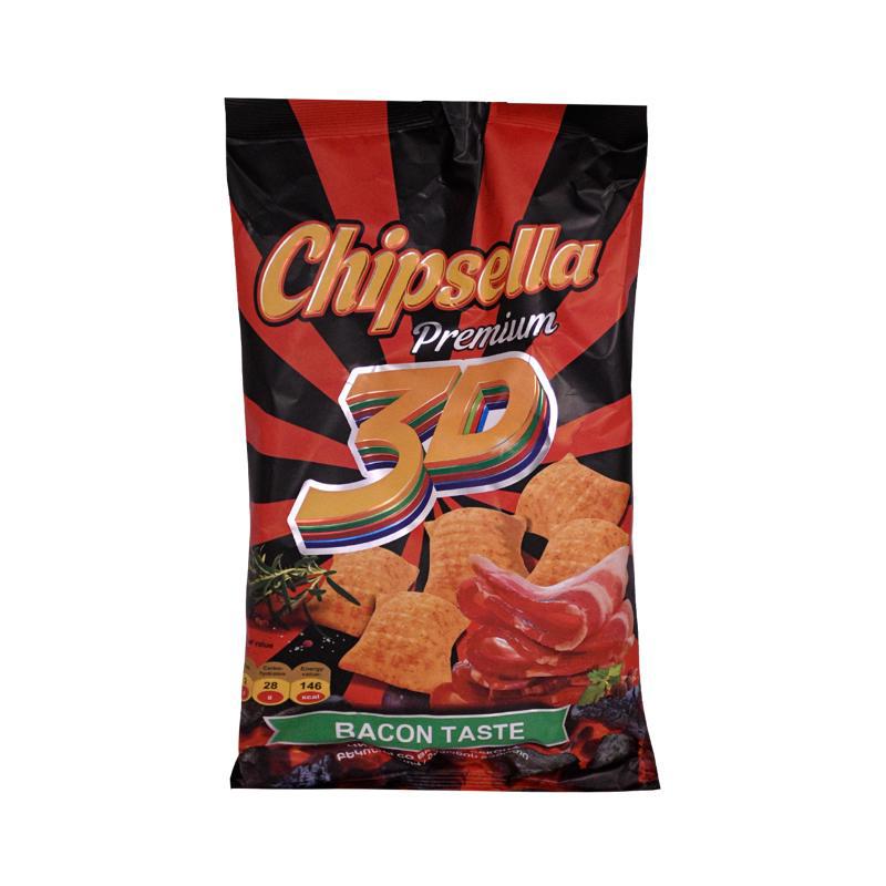 Չորահաց «Չիպսելլա 3Դ» բեկոն 80գր