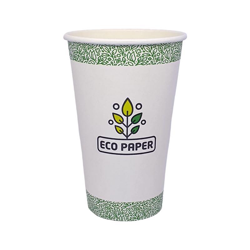 Թղթե բաժակներ «Էկո Փեյփր» 400մլ 6հտ