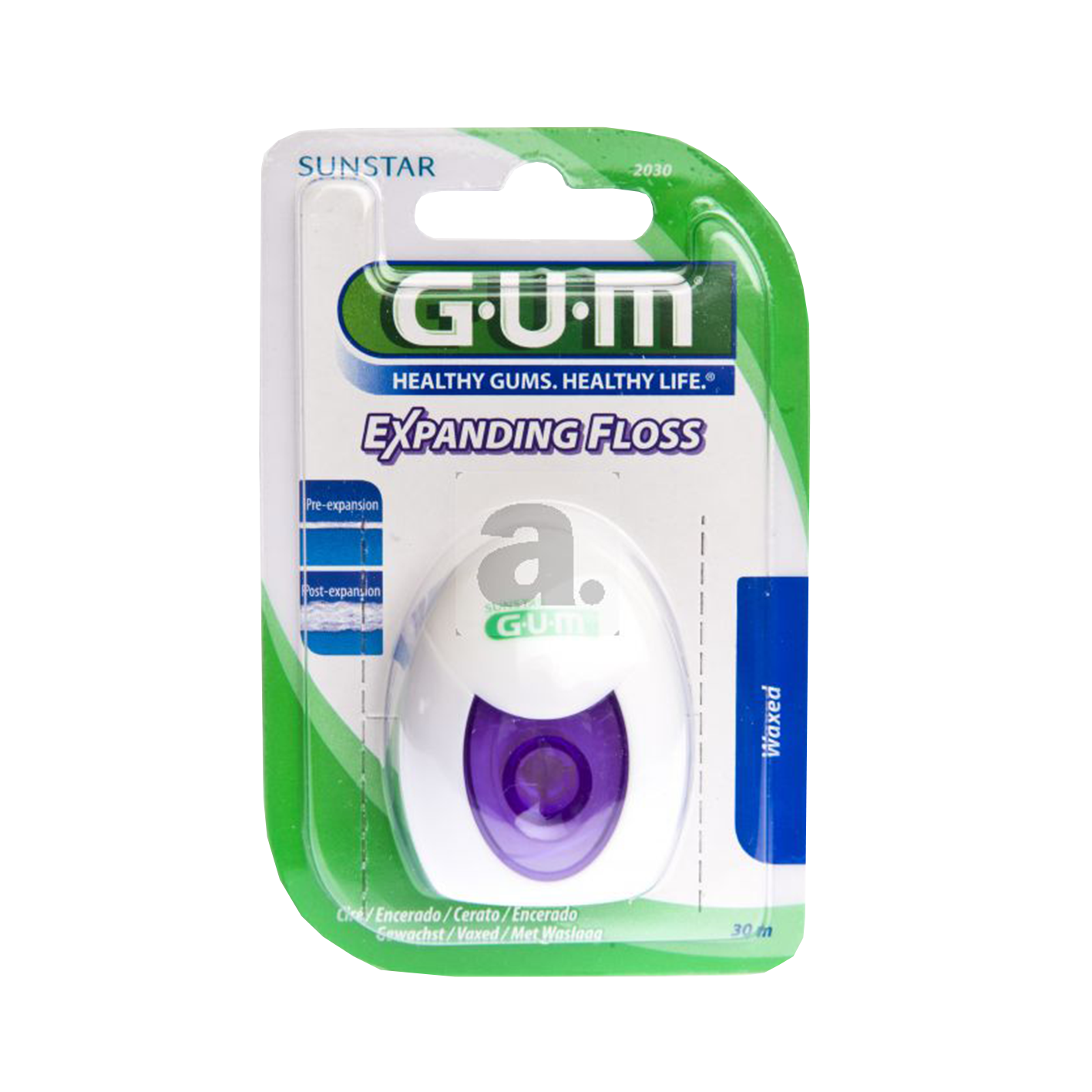 Зубная нить Gum Expanding Floss 30м