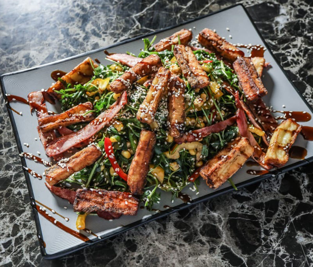 Ռուկոլայով աղցան