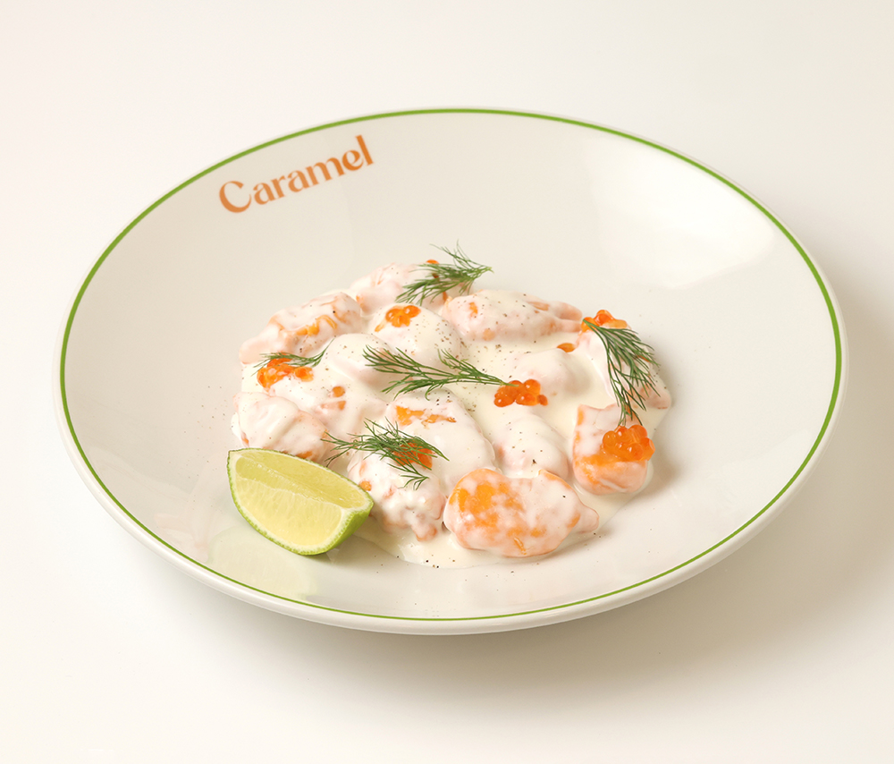 Pelmeni with Trout Fillet