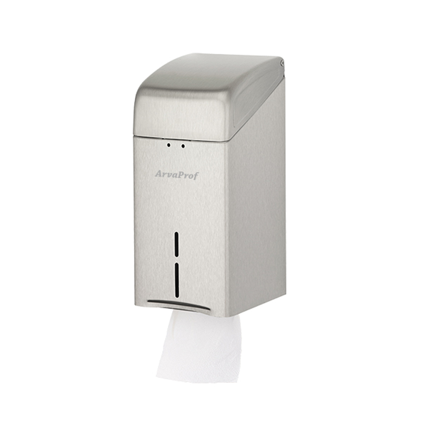 Ծալված զուգարանի թղթի դիսպենսեր Veiro L-One Steel