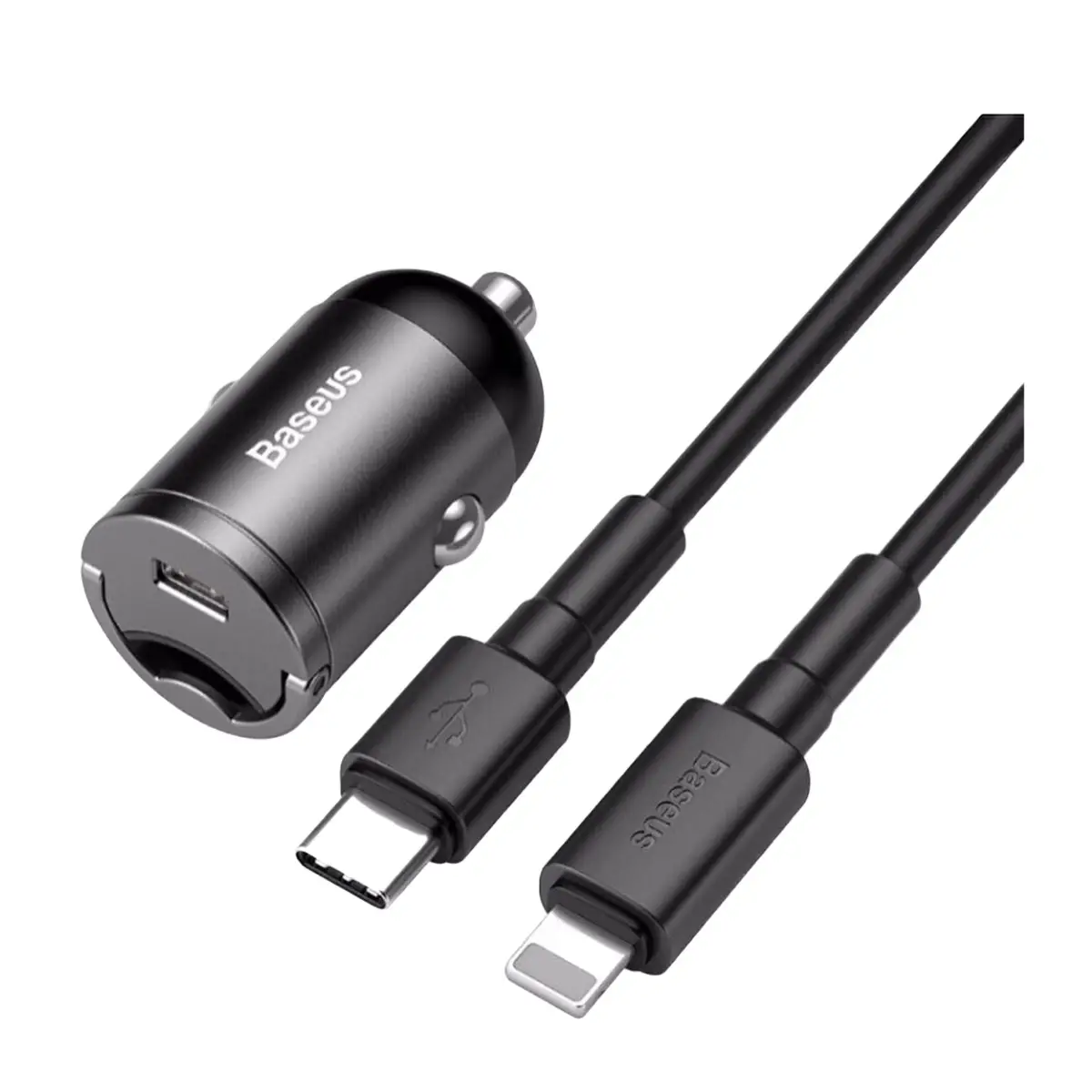 Լիցքավորիչ մեքենայի Baseus Type C IP 18W cabel