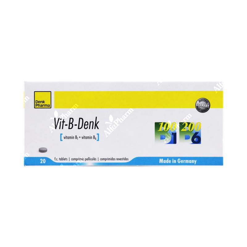 Վիտ B - Դենկ դհտ թ/պ 100/200մգ x 20
