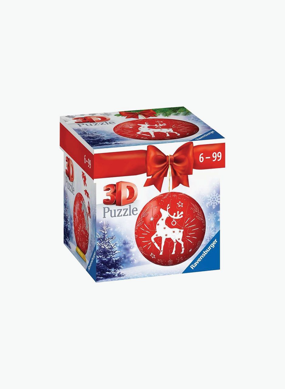 Ravensburger 3D փազլ «Սուրբ Ծննդյան կարմիր դեկոր» 54 կտ.