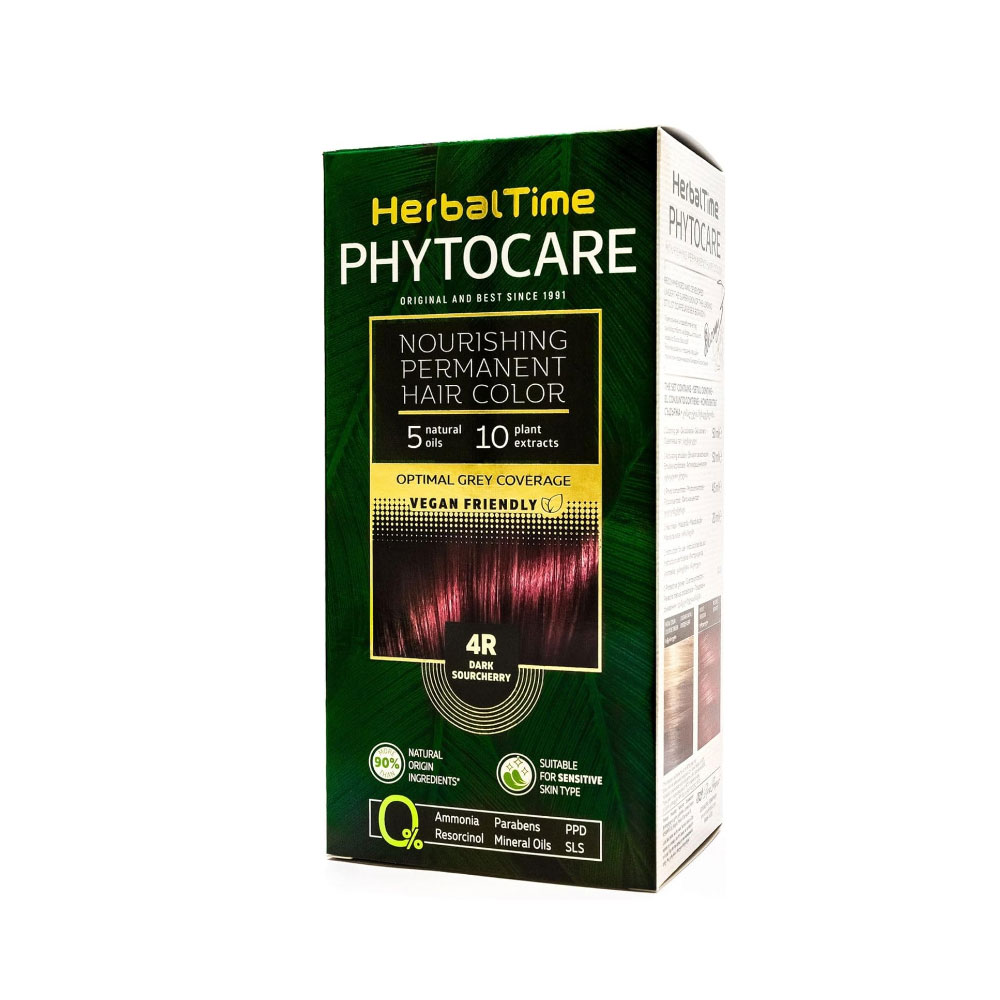 Մազերի ներկ "PHYTOCARE" 4R Մուգ բալ