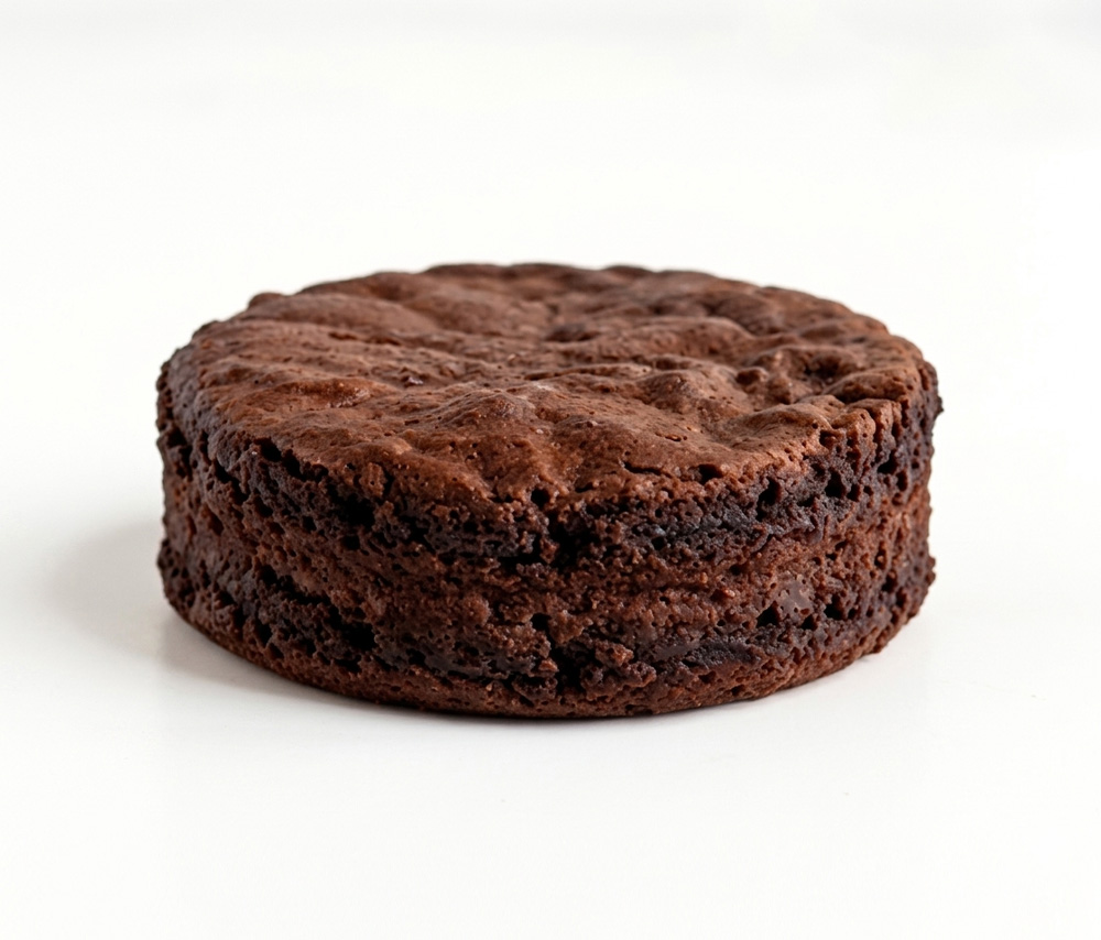 Шоколадный брауни с миндалем