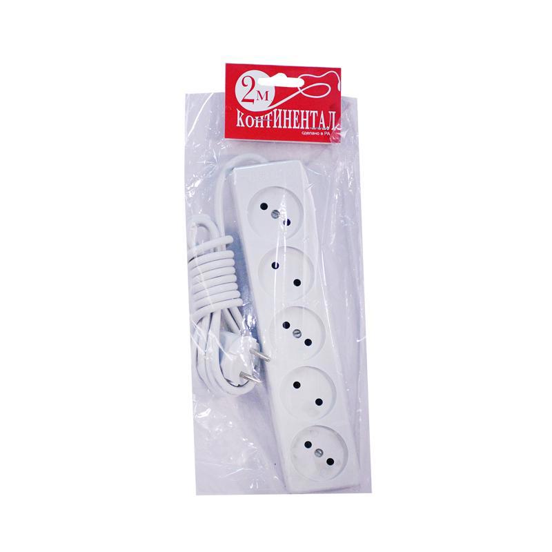 Удлинитель Континентал 5роз. 2м 20-17