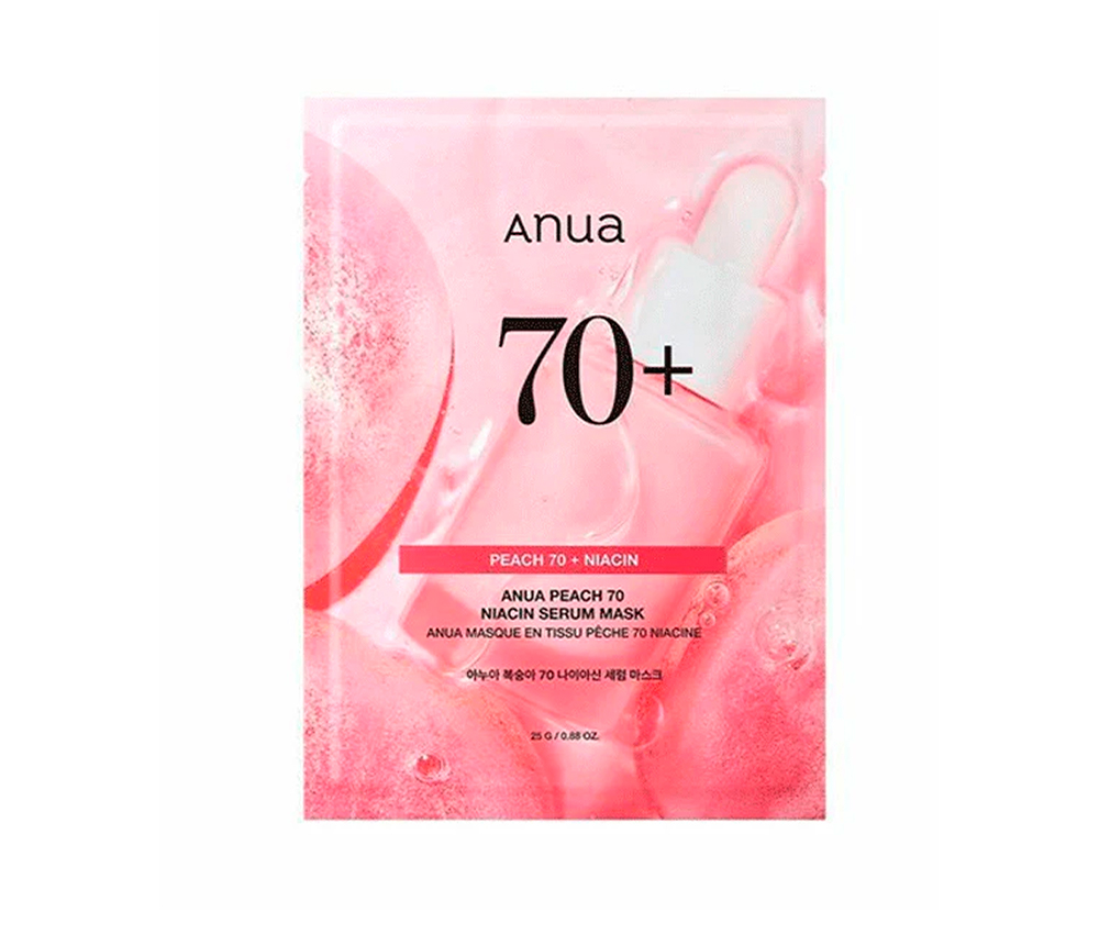 Anua Peach 70 Նիացին Շիճուկային Դիմակ
1 հատ