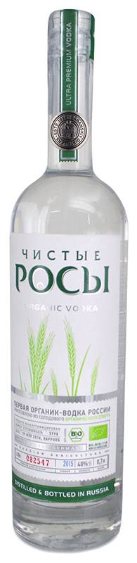 Водка "Чистые Росы" 0.7л  