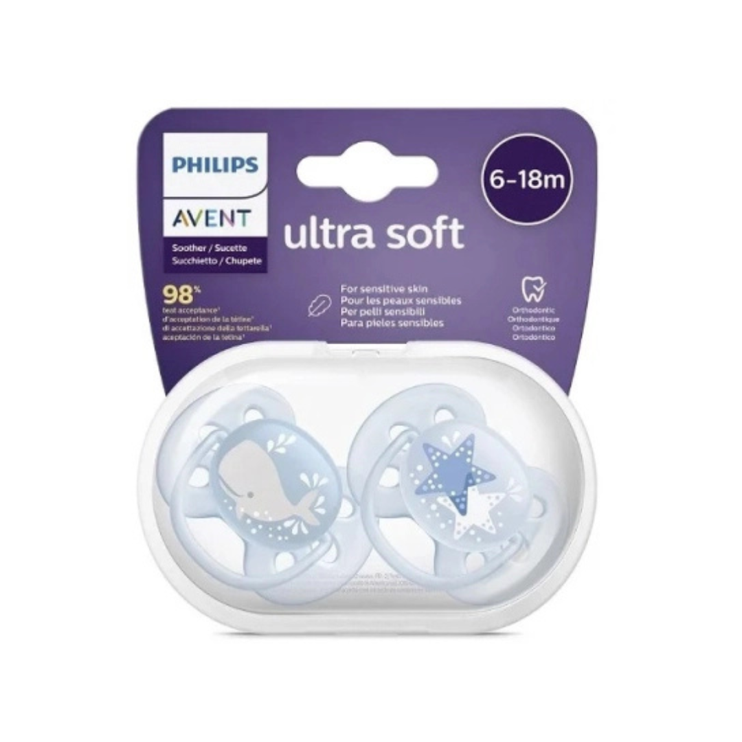 12721 AVENT /  Ավենտ ծծակ սիլիկոն փափուկ 6-18ա տղաN2 223/03 333