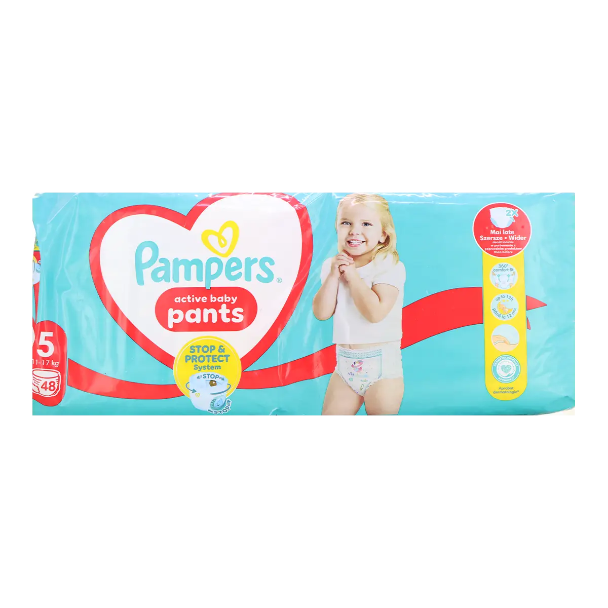 Pants-diapers "Pampers Active Baby N5" 11-17kg, 48 pcs
