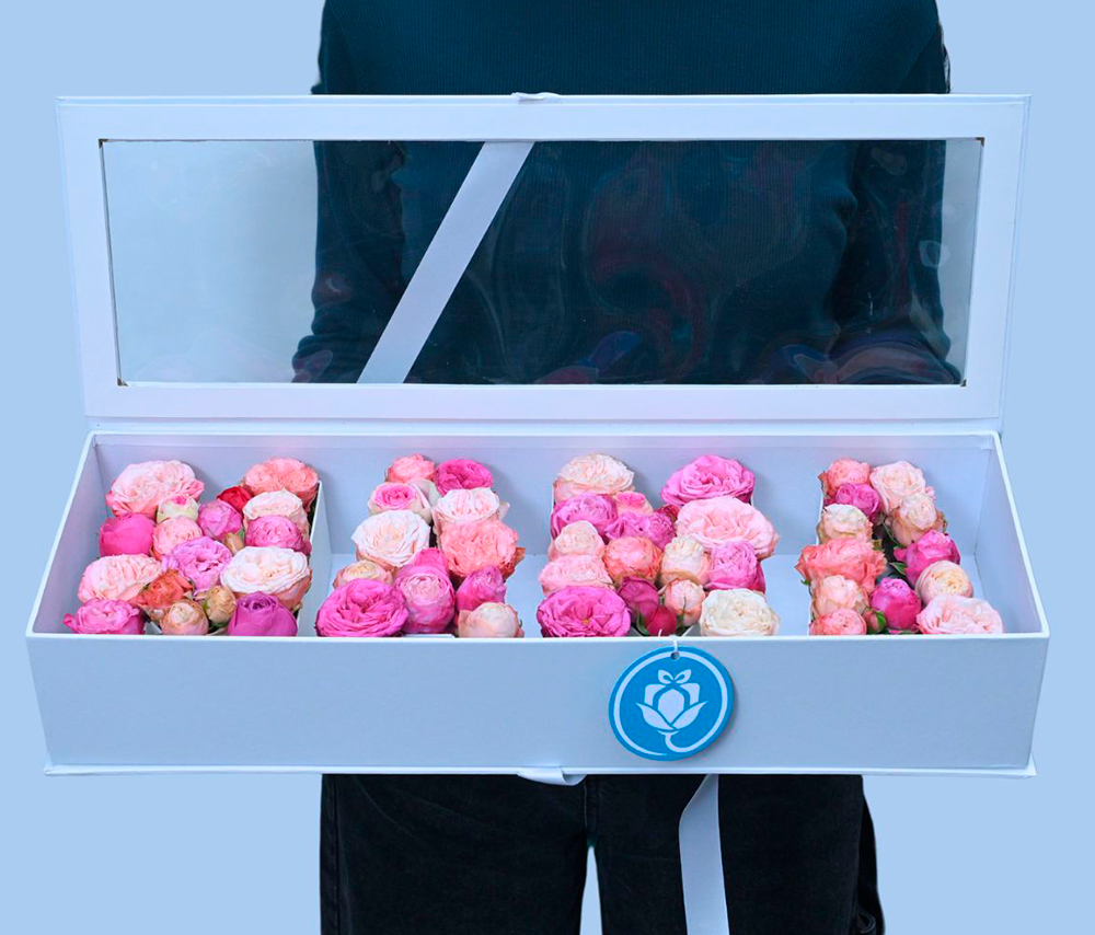 Տուփ ծաղիկներով MAMA