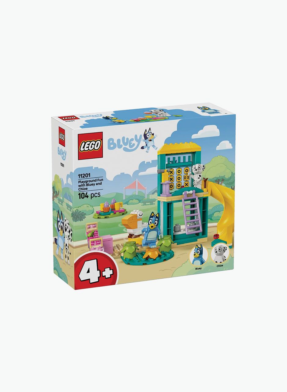 Lego Конструктор Bluey "Веселье на детской площадке с Блюи и Хлоей"