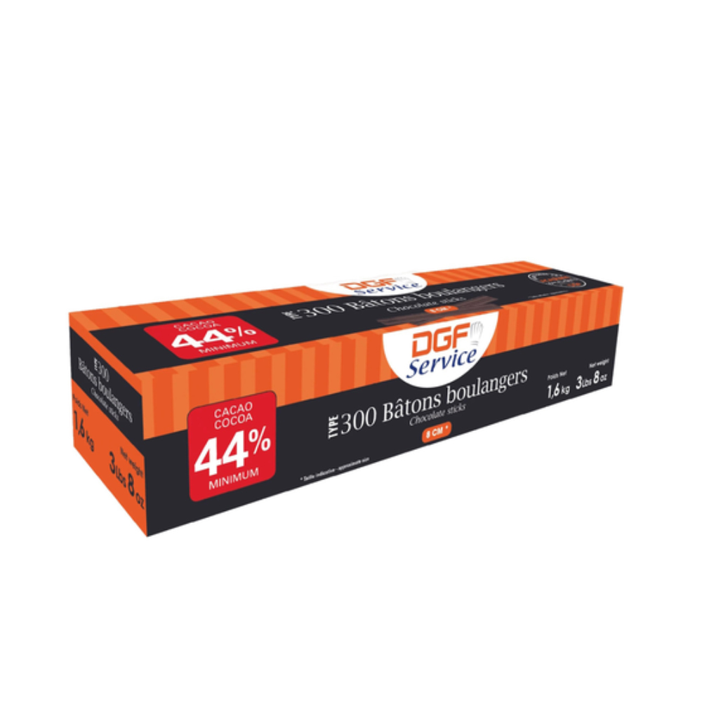 Շոկոլադե ձողիկներ 40% (ջերմակայուն) հատ DGF 1.6 կգ