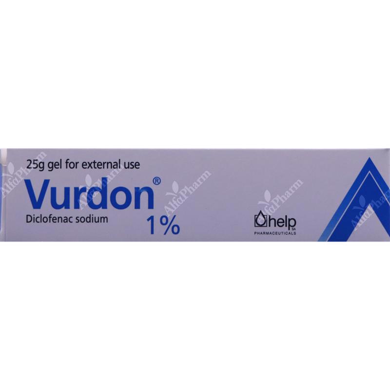 Vurdon gel 1%- 25g
