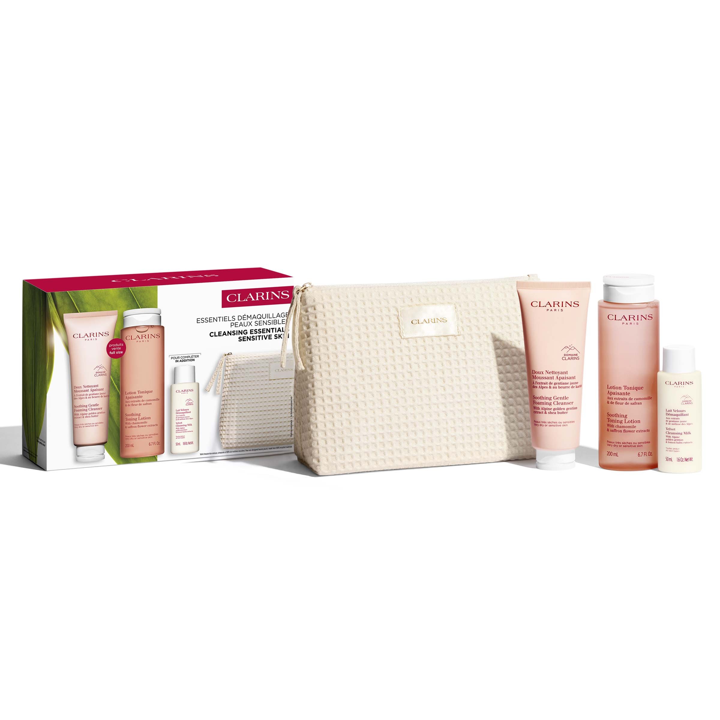 Cleansing Set For Sensitive Skin - Clarins