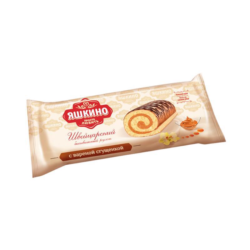 Roll "Yashkino" boiled condensed milk 200g