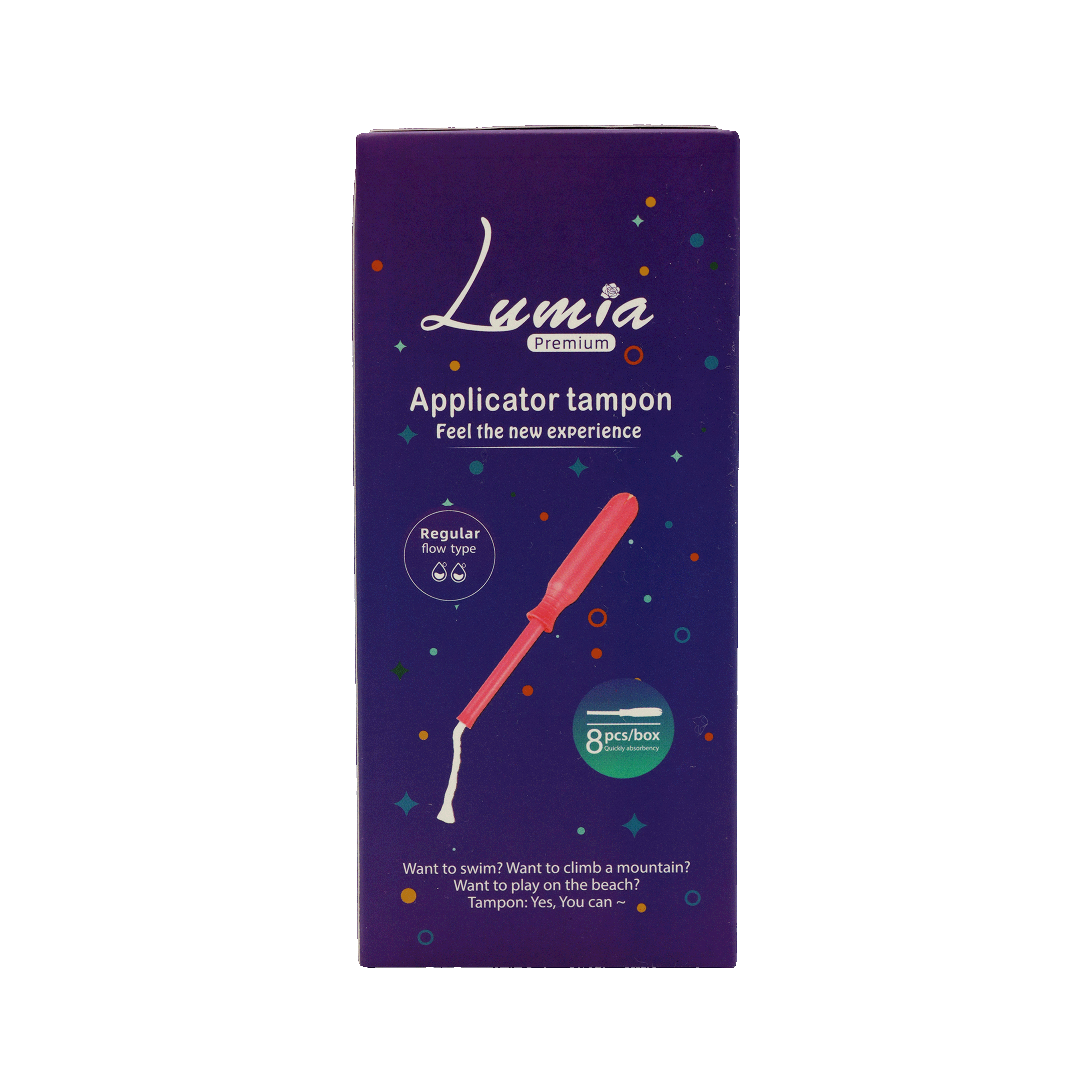 Tampons "Lumia" regular 8pcs