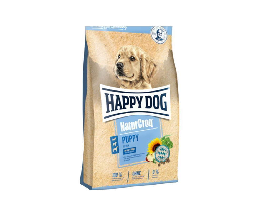 Շան չոր կեր Happy Dog NatureCroq  Puppy