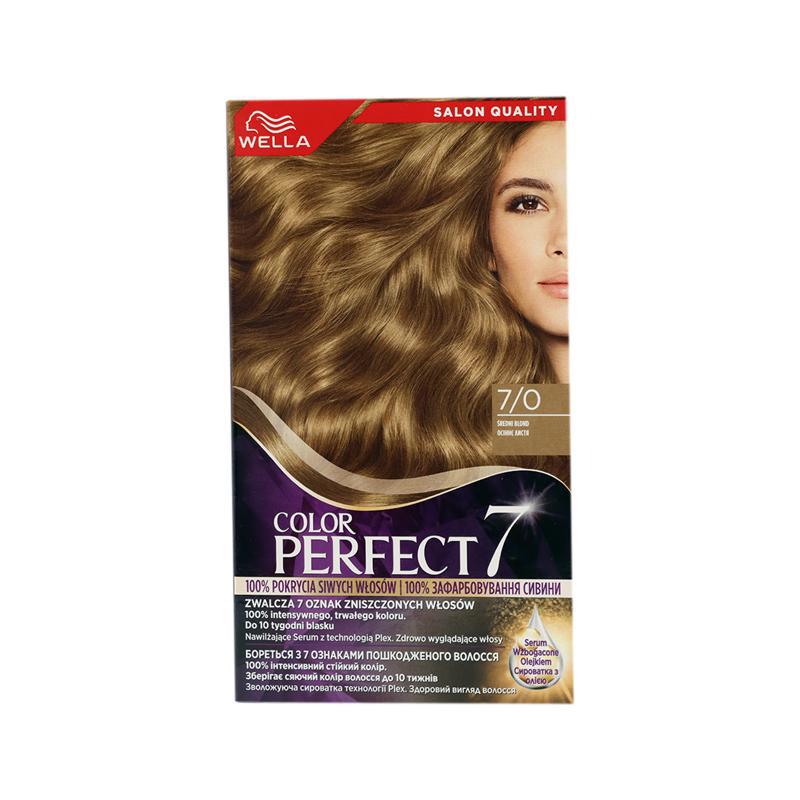 Hair dye "Wellaton Perfect 7/0