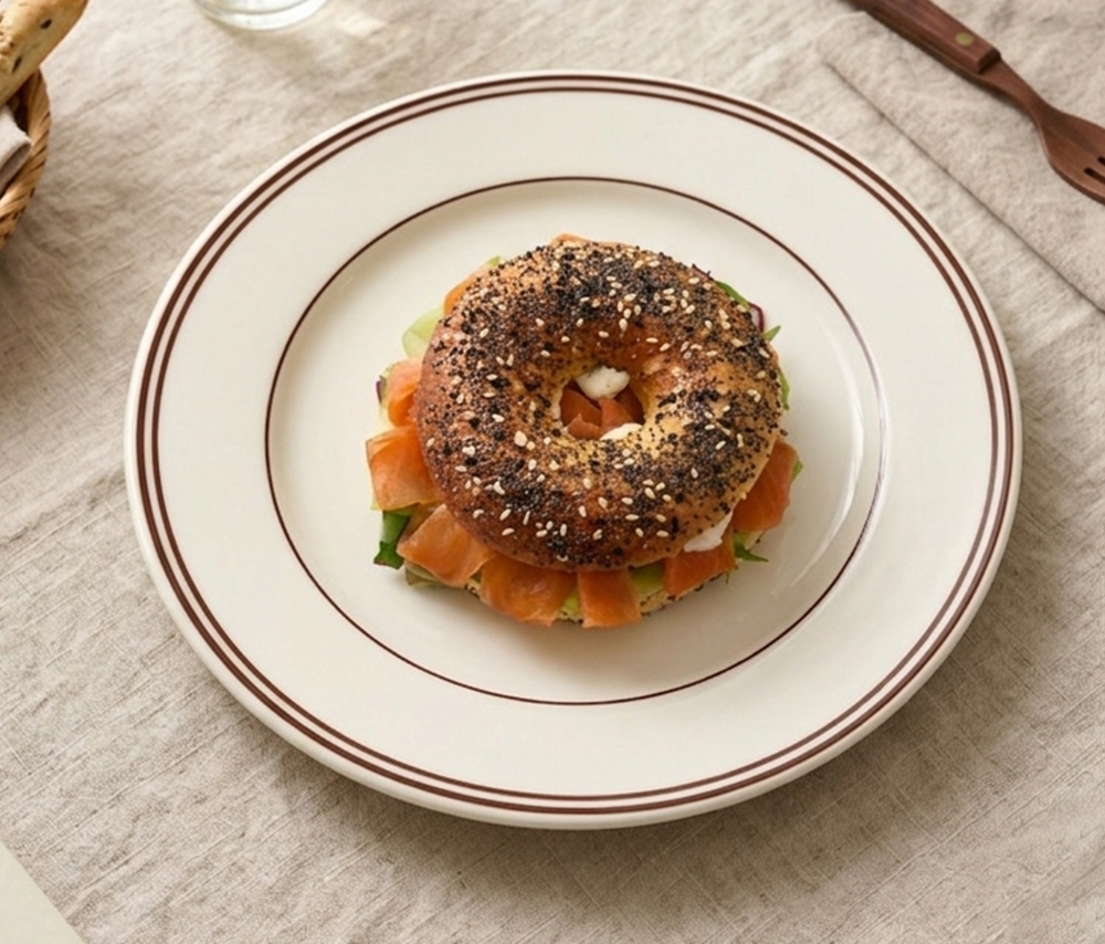 Բեյգլ սաղմոնով 