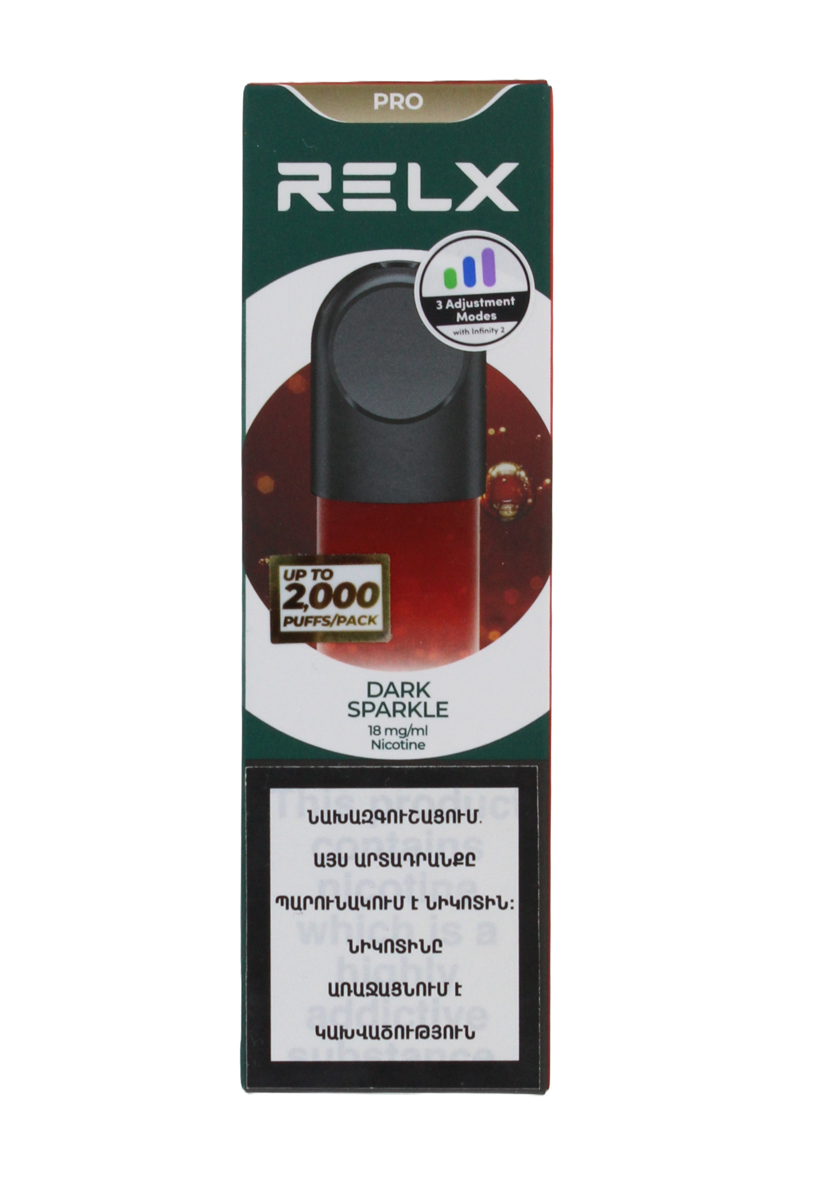Cartridge dark sparkle "Relx" 2pcs