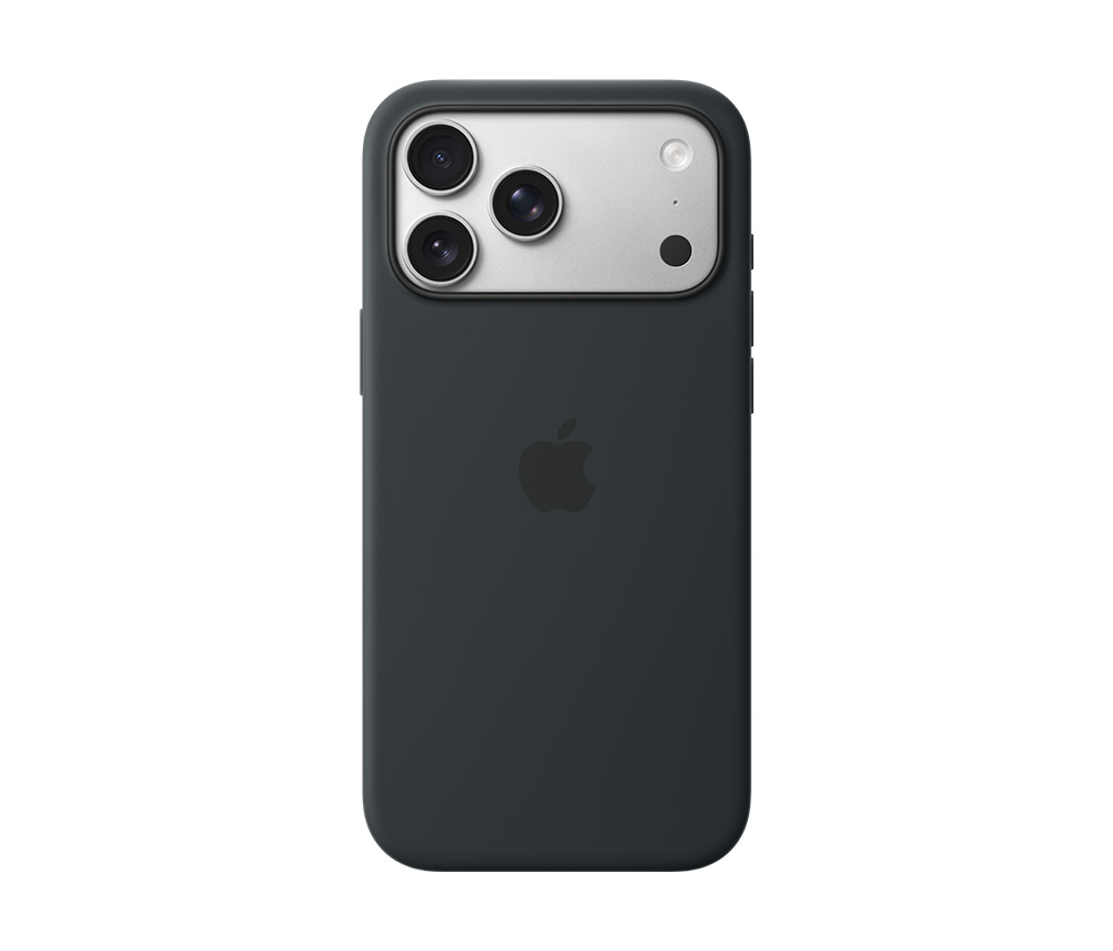 iPhone 17 Pro Max Silicone Case with MagSafe - Black