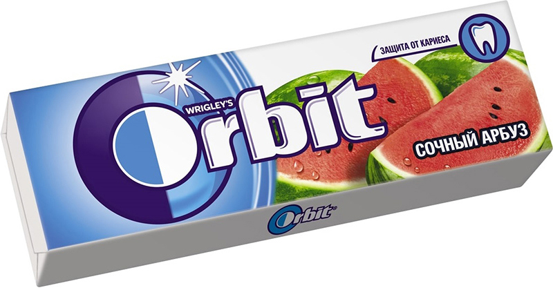 Watermelon chewing  gum "Orbit" 14g 